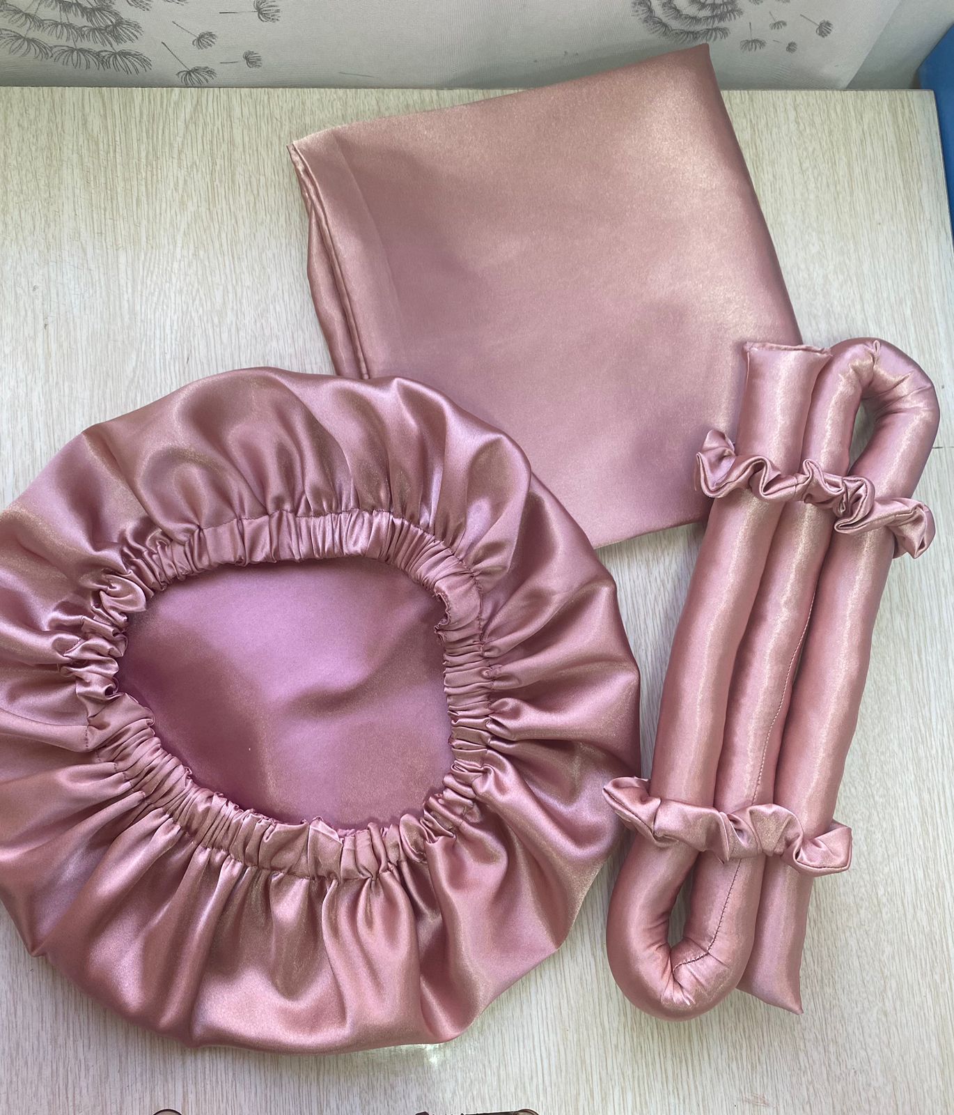 SET LUXURY  8pcs DE SEDA