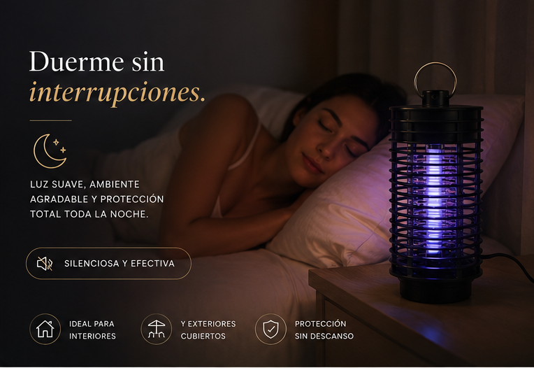 LAMPARA SERENA  Anti Mosquitos Luxity