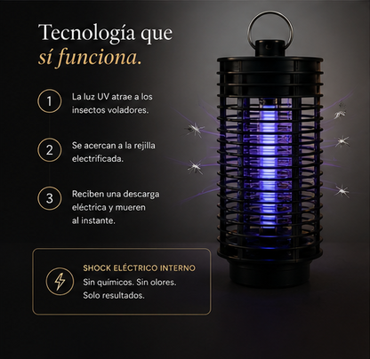 LAMPARA SERENA  Anti Mosquitos Luxity