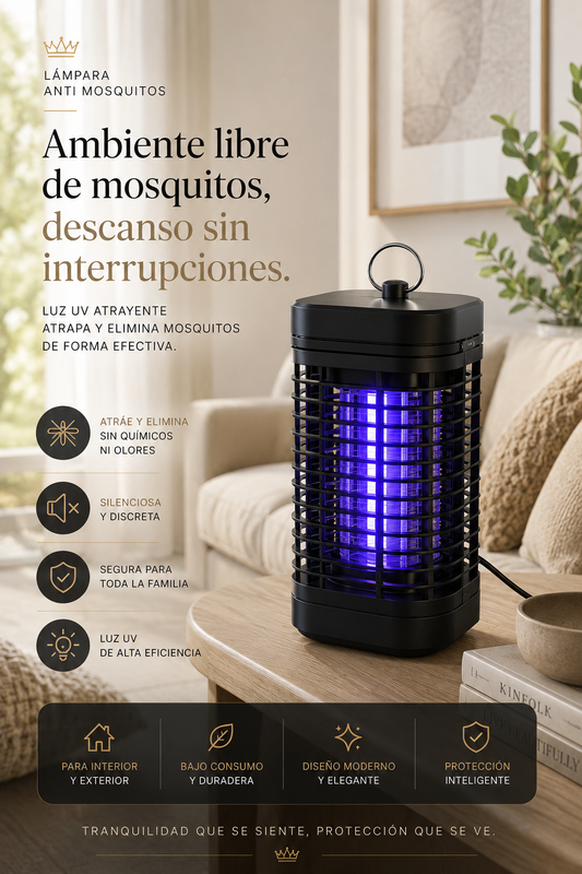 LAMPARA SERENA  Anti Mosquitos Luxity
