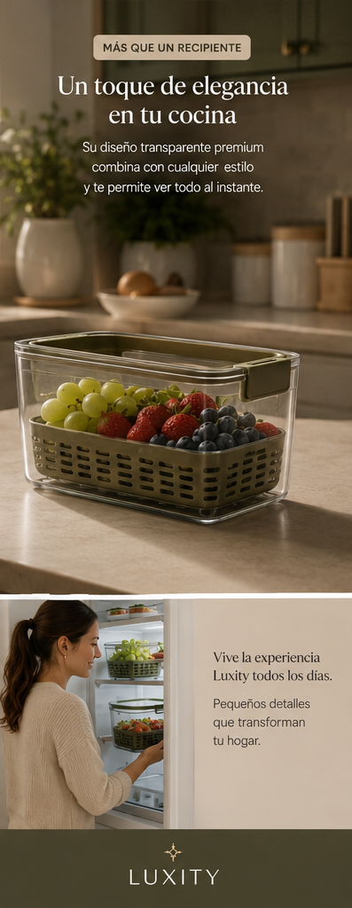 Organizador Fresh Luxity