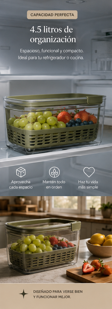 Organizador Fresh Luxity
