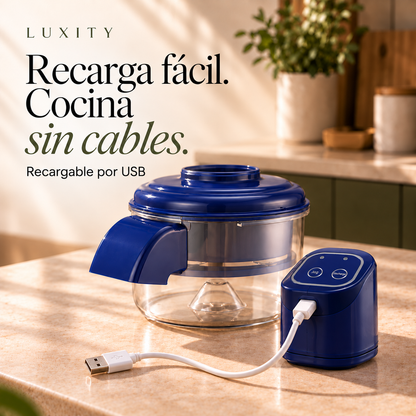 Módulo recargable del Pelador Inteligente Luxity con conexión USB